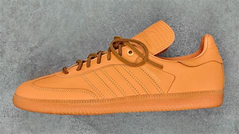 adidas pharrell williams herren beige|Pharrell Williams samba shoes.